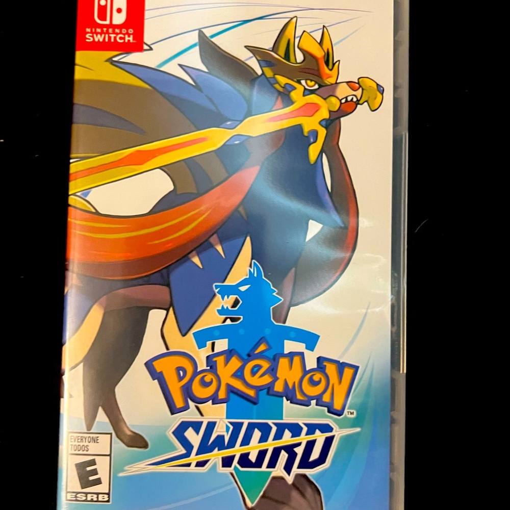 Nintendo switch Pokémon Sword game